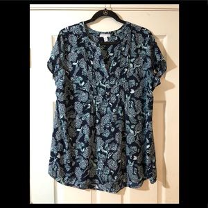 Women’s 1X Westport Blouse Paisley